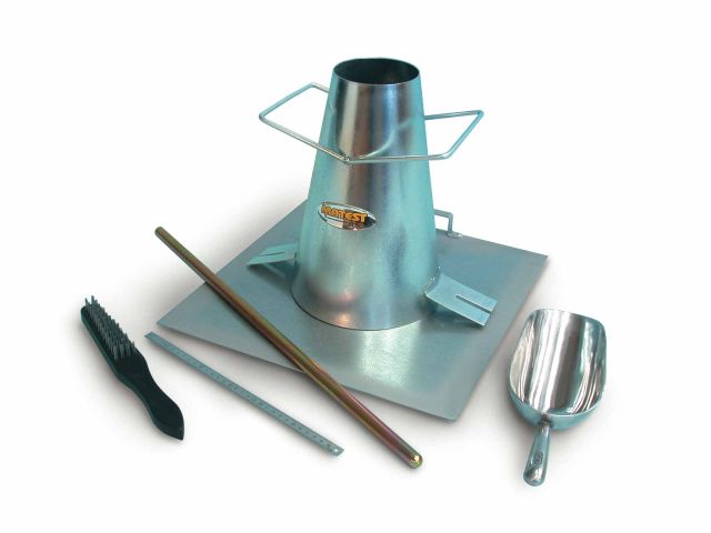 C182-KIT Slump cone test set - ispitivanje (konzistencije) slijeganja betona